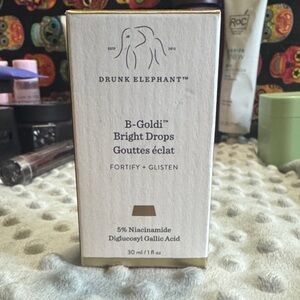 Drunk Elephant B-Goldi Bright Drops with Gold Accents